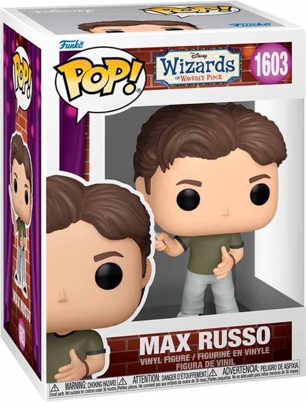 Funko POP! Vinyl figuur De Tovenaar van Waverly Place Max Russo, 9 cm