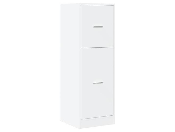 vidaXL Apothekerschrank Weiß 40x41x118 cm Holzwerkstoff