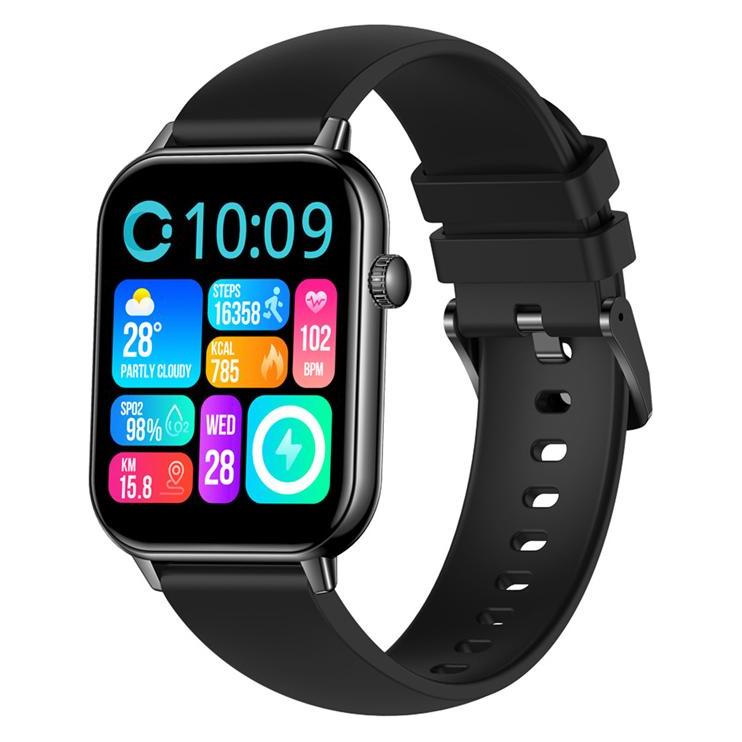 Colmi C28 Smartwatch - Black (ohne SIM) (C28-black silicone)