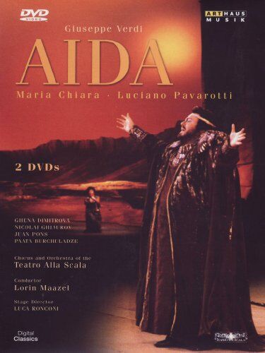 Luciano Pavarotti - Giuseppe Verdi - Aida (2 DVDs ) - Preis vom 09.10.2026 07:28:09 h