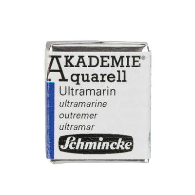 Schmincke Akademie Aquarell 1/2 Näpfchen, Ultramarin