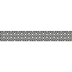 GroJa Steckzaun Designeinsatz Abstract Aluminium Anthrazit DB 703
