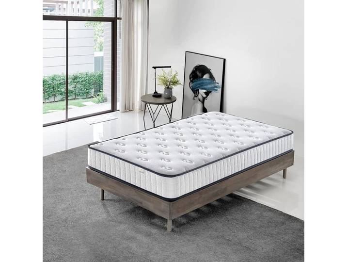 Matelas 90x190 cm Mousse mémoire de forme DEWINNER® Qualité approuvée epaisseur 22 cm