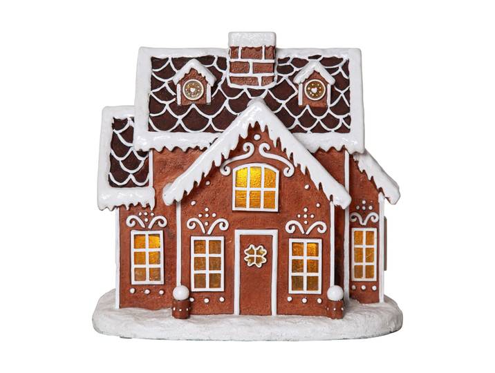Star Trading Village de Noël Panorama de Gingerville Marron