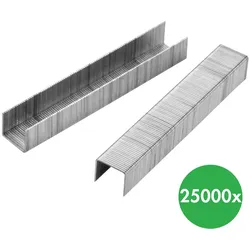 Klammern für Tacker 0,7 x 6 mm, 25x 1000 Stk.