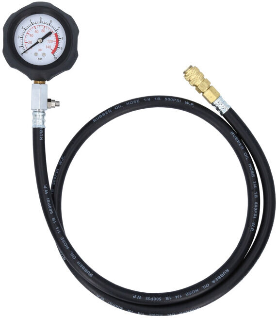 KS Tools Manomètre avec flexible, 10 bar (150.1921)