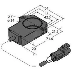 Turck Miniatur Drehgeber RI90P1-QR #100000183
