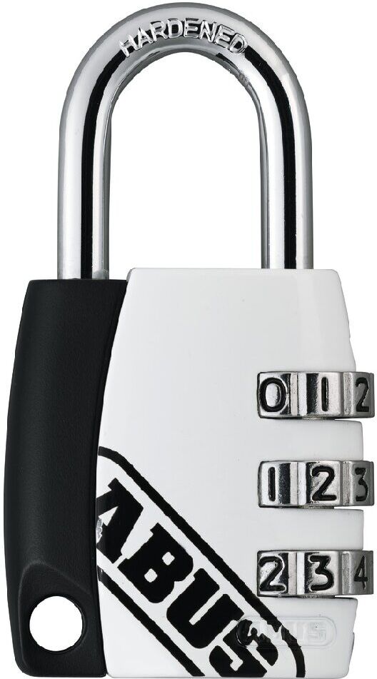 Abus Candado Combinación 3 Dígitos 20 mm.  Blanco