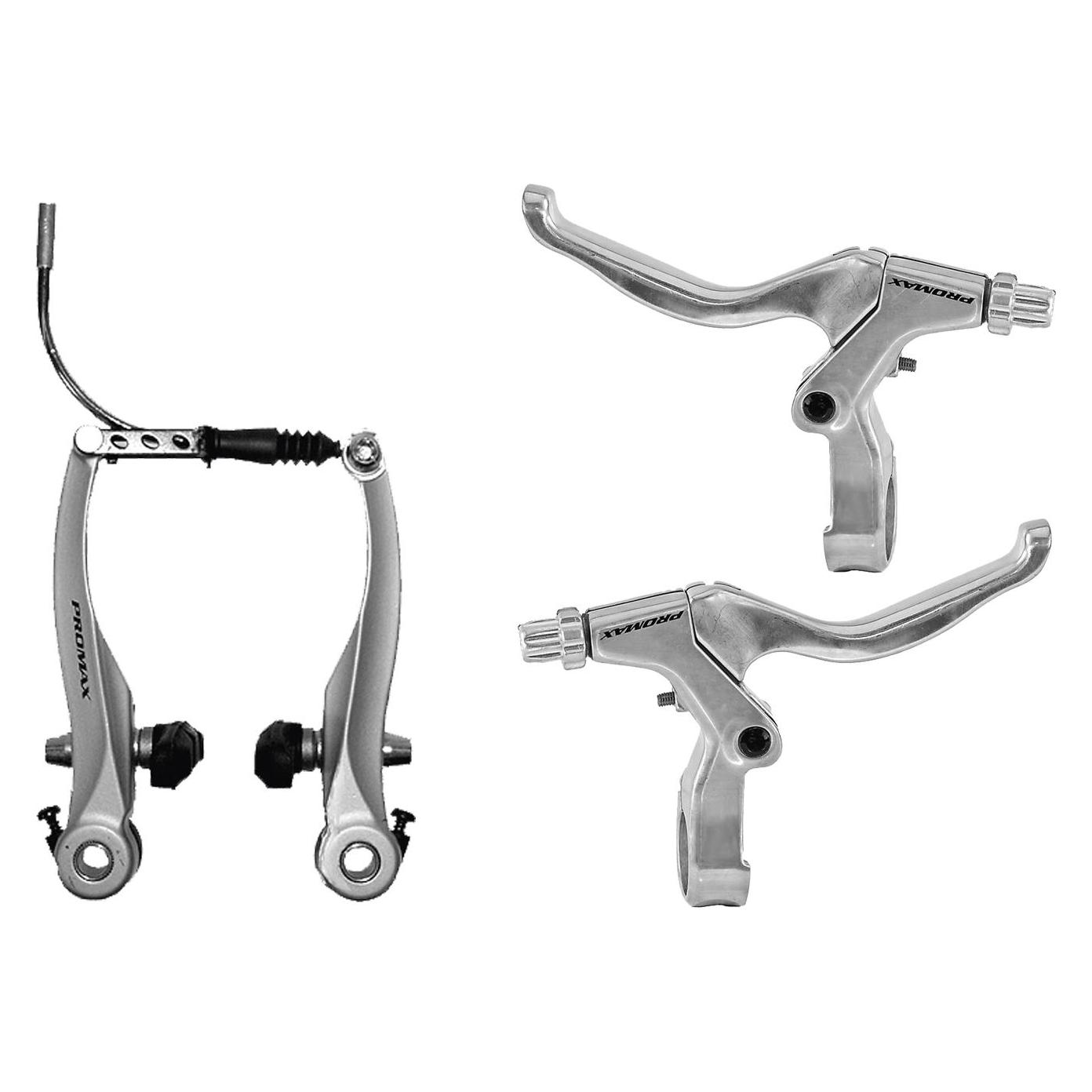Promax V-Bremsen-Set mit Bremsgriffen (Bremsset) (31911388)