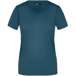 Damen Basic T-Shirt "JN901" - M - petrol