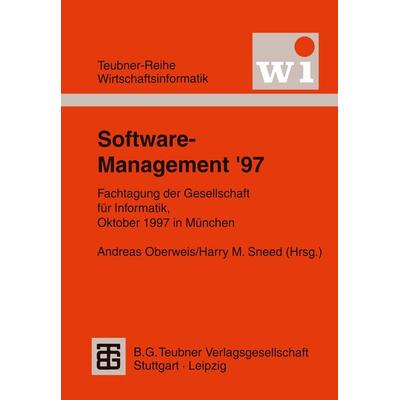 Software-Management ’97, Taschenbuch von , Vieweg & Teubner, 978-3-8154-2603-6