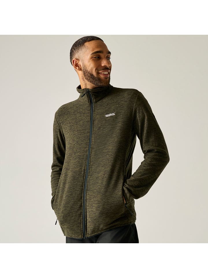 Regatta Fleecejacke "Frankie Borg" in Braun - XXL