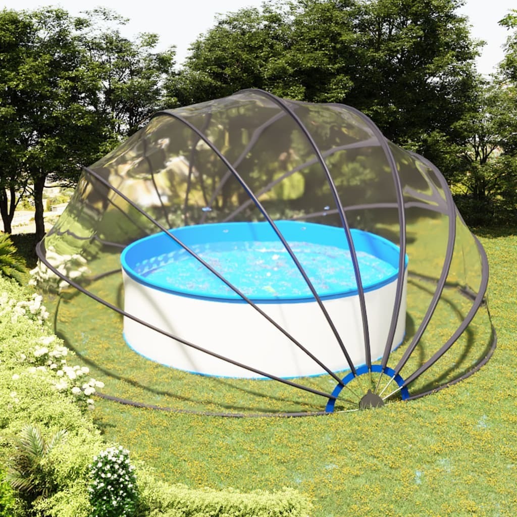 The Living Store Pool-Kuppel 559x275 cm