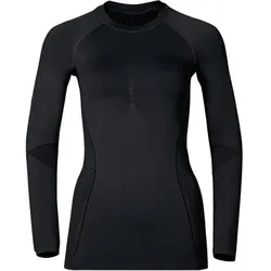 ODLO Damen Funktionsunterhemd "Evolution Warm Baselayer Shirt" Langarm, Größe XS in Schwarz Schwarz
