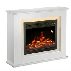 Elektrischer Kamin - Weiß
