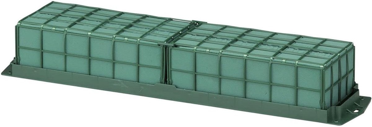2 stuks Bloemschikschuim Groen - Groot Waterreservoir voor Bloemdecoratie - 54 cm