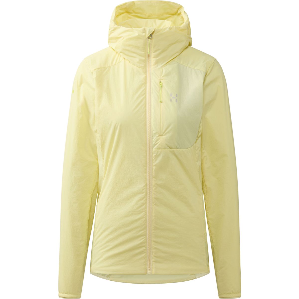 Haglöfs L.I.M Mimic Barrier Hood Women yellow rise (5YI) S 6079675YI015