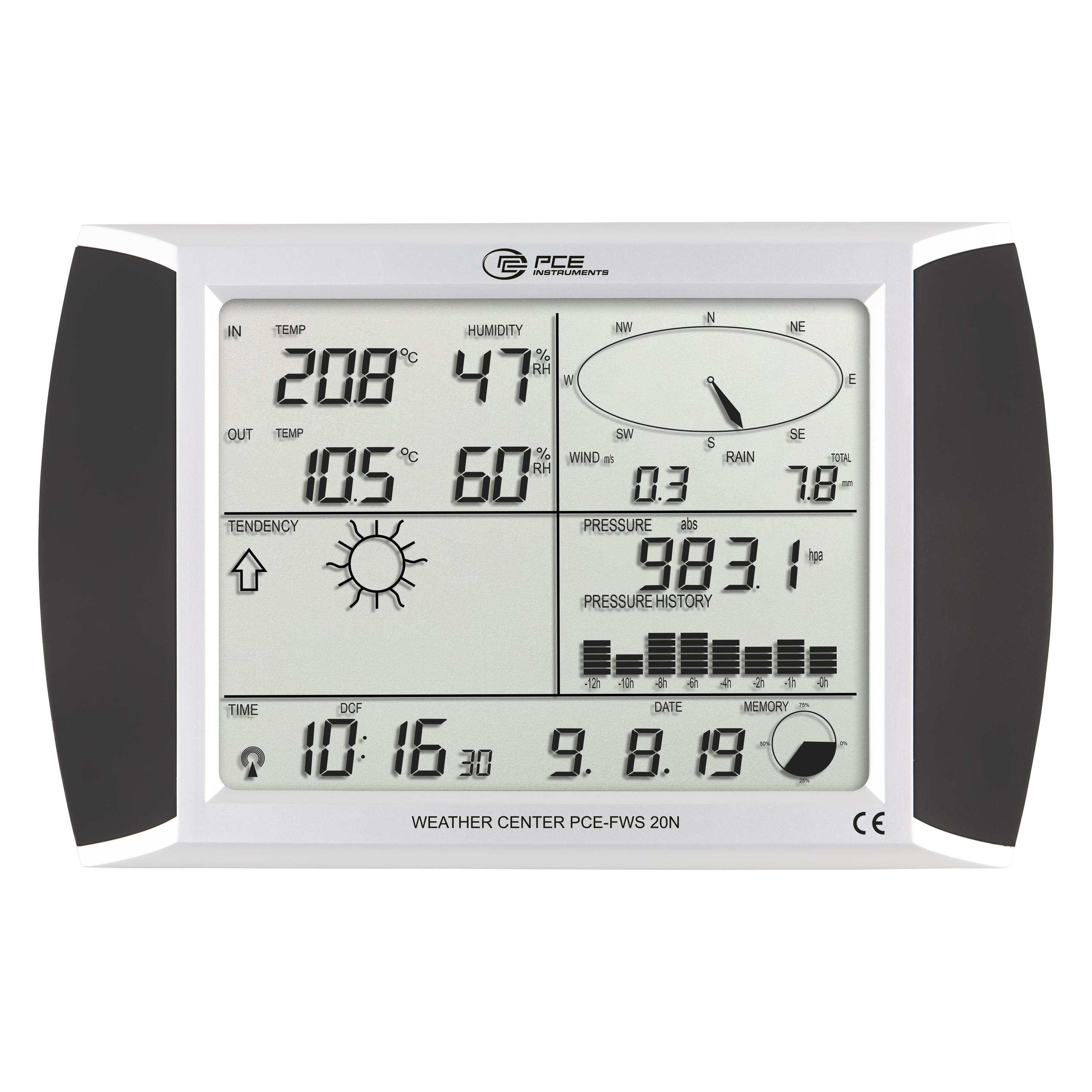 PCE Instruments PCE-FWS 20N-1 PCE-FWS 20N-1 Funk-Wetterstation (PCE-FWS 20N-1)