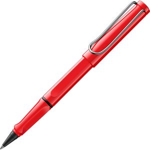 Lamy Tintenroller safari 616 red, Strichbreite 0,5mm, Schreibfarbe blau