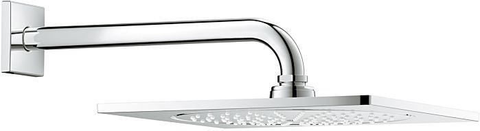 Grohe Rainshower F-Series 10 Kopfbrause 26070000 chrom, Durchfluss 9,5l/m, mit Brausearm 286 mm