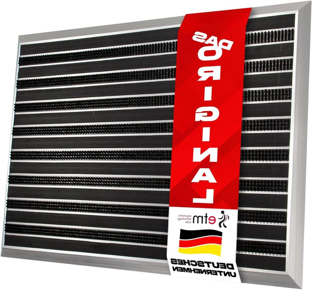 Spectral Aluminium Deurmat - Weerbestendige Vuilvangmat voor Buiten - 47 x 68 cm