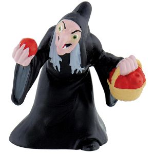 Bullyland Spielfigur Disney Schneewittchen, ab 3 Jahre, Hexe, 6,2 x 6,7 cm