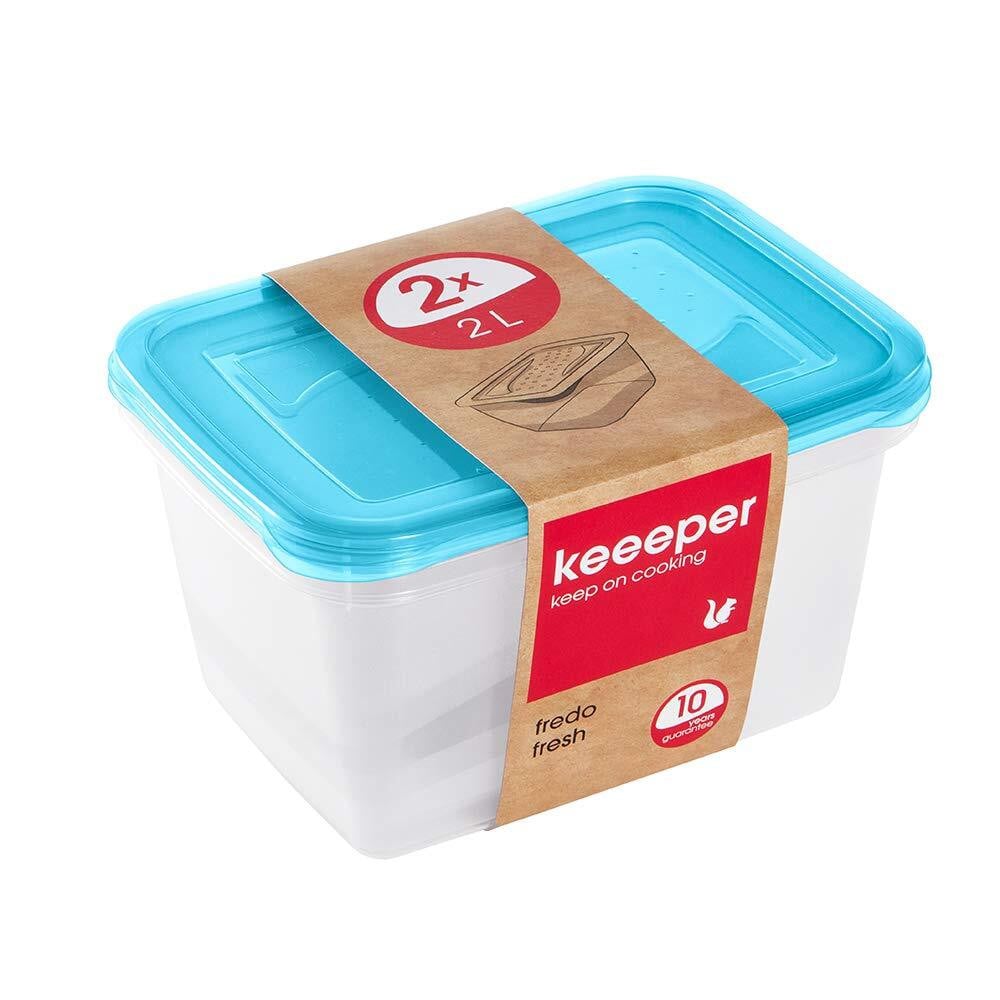 Keeeper Fredo Fresh vershoudbox, 2,0 liter, rechthoekig