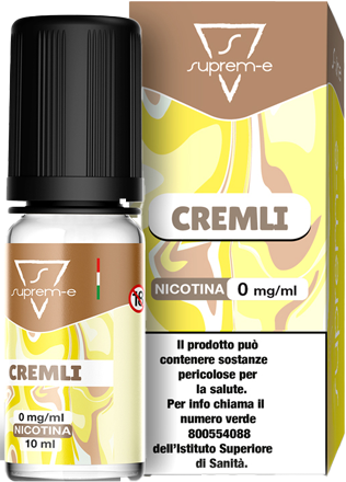 Suprem-e Cremli S-Line Liquido Pronto 10ml Crema Limone