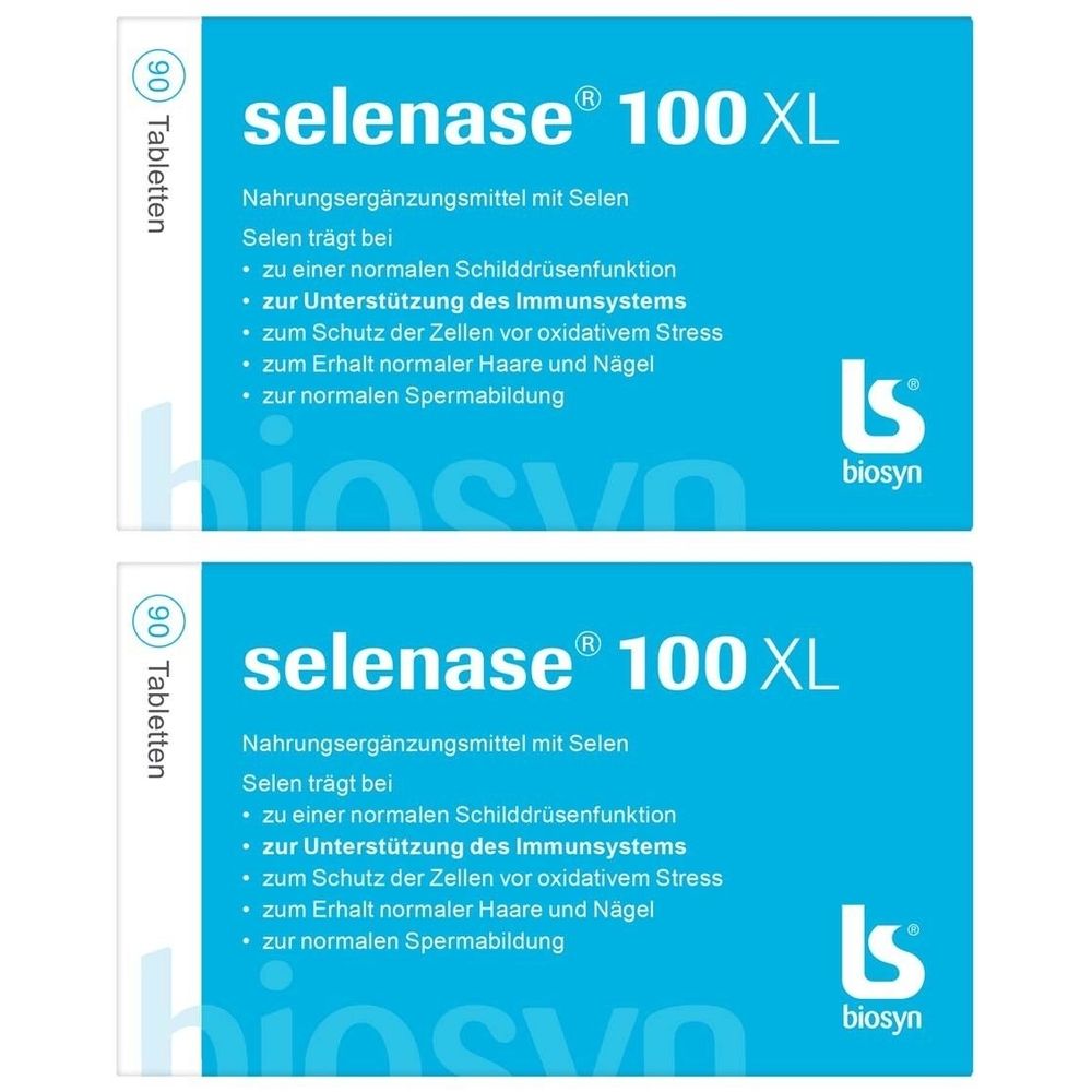 Selenase 100 XL Tabletten 2x 2x90 St