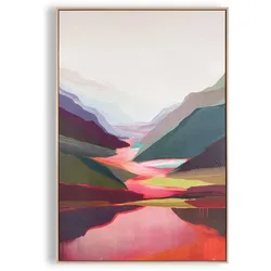 Bild MOUNTAIN DEPTH (BHT 78x118x3,80 cm) - bunt - BHT 78x118x3,80 cm