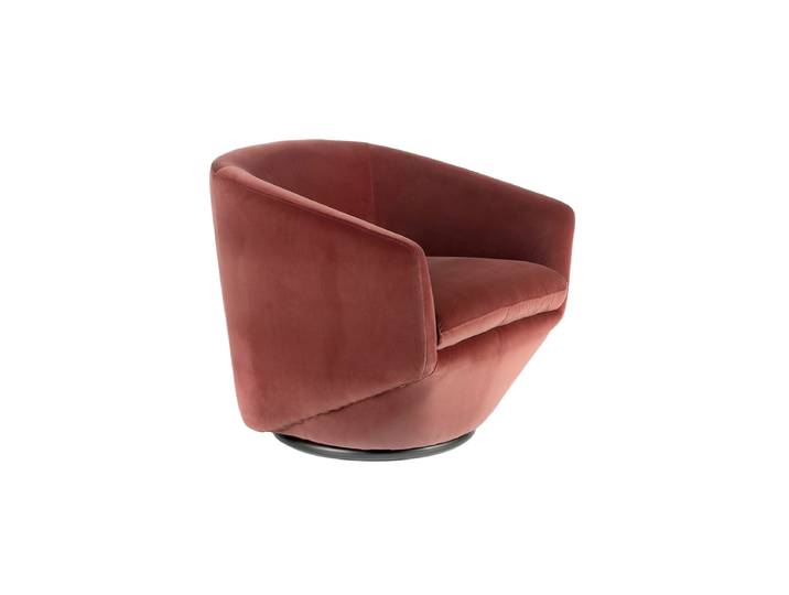 Drehbarer Design Sessel „Pesca“ Samt Angel Cerdá