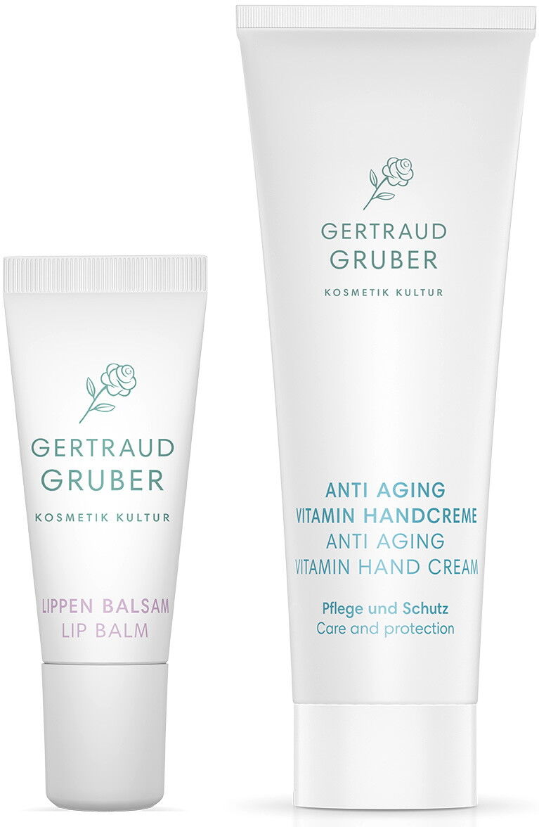 60ml GERTRAUD GRUBER Hands & Lips Duo (Lippenbalsam 10ml + Handcreme 50ml)