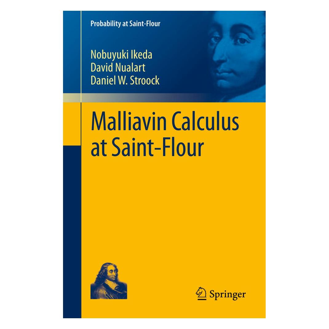 Springer Malliavin Calculus at Saint-Flour (Englisch, Softcover, Daniel Stroock, David Nualart, Nobuyuki Ikeda) (55416742)