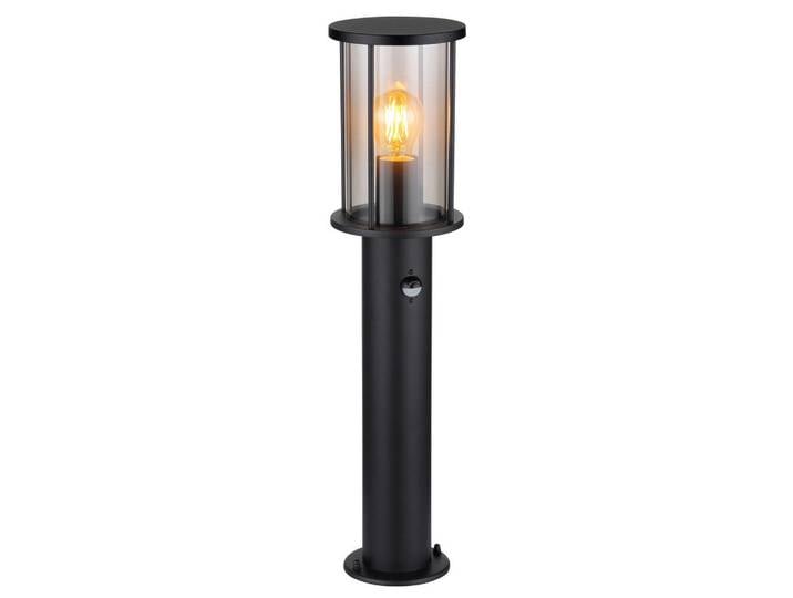 Globo Aussenleuchte, Schwarz, Metall, Glas, 60 cm, CE, Bewegungsmelder, Lampen & Leuchten, Aussenbeleuchtung, Aussenleuchten