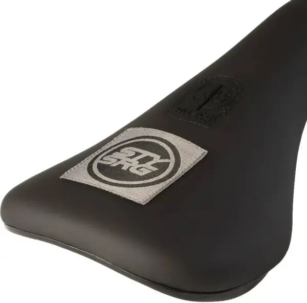 BMX Sattel Stay Strong Icon Patch Slim (Schwarz/Grau)