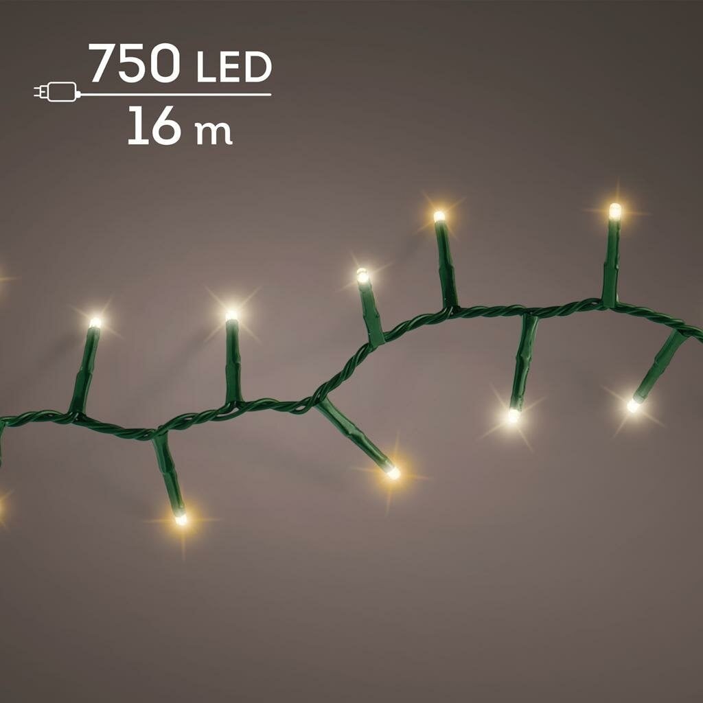 Lumineo LED compact kerstverlichting warm wit klassiek