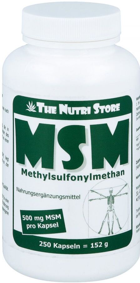 Msm 500 mg Methylsulfonylmethan Kapseln