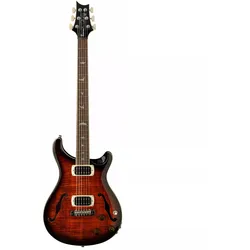 PRS SE Ed Sheeran Flat Back Hollowbody I Baritone Piezo Orange Tiger Smokeburst - E-Gitarre