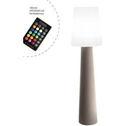 8 seasons design LED-Stehleuchte No. 1, 160 cm, sand (RGB)
