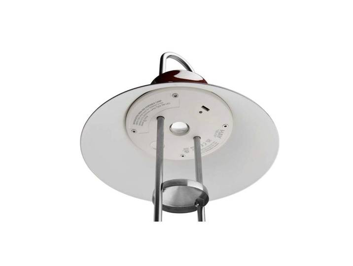 Mousqueton Portable Tischleuchte Oyster White - HAY - Wohnzimmer - Metall
