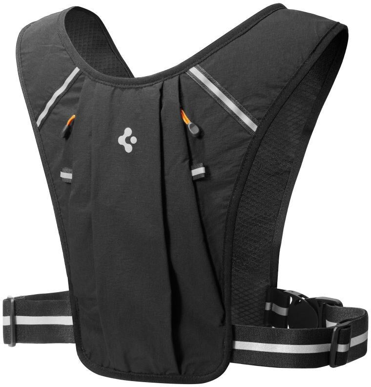Spigen Dynamic Shield Løbevest med Reflekser - L / XL - Sort