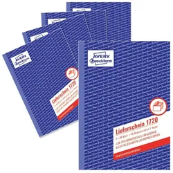 AVERY Zweckform Formularbuch 'Quittung mit MwSt.', 4+1