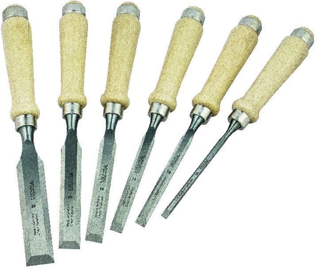 Ulmia Stechbeitel-Satz 174 6tlg. mit Heft)