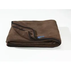 Cocoon Fleece Decke (Maße 200x160cm / Gewicht 0,89kg) - STK - chocolate brown