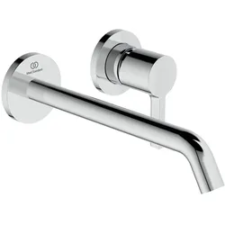 Ideal Standard Joy Wand-Waschtischarmatur Unterputz, Ausladung 220mm, A7379AA, Farbe: Chrom