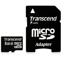 Transcend TS8GUSDHC10 Speicherkarte 8 GB