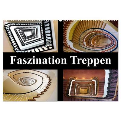 Faszination Treppen (Wandkalender 2026 DIN A2 quer), CALVENDO Monatskalender