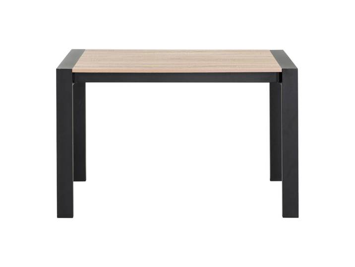 Table extensible L.120/160 cm CAMDEN Chêne sonoma/noir