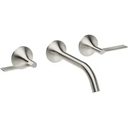 Dornbracht Vaia Wandbatterie 36712819-06 für Waschtisch, ohne Ablaufgarnitur, platin matt