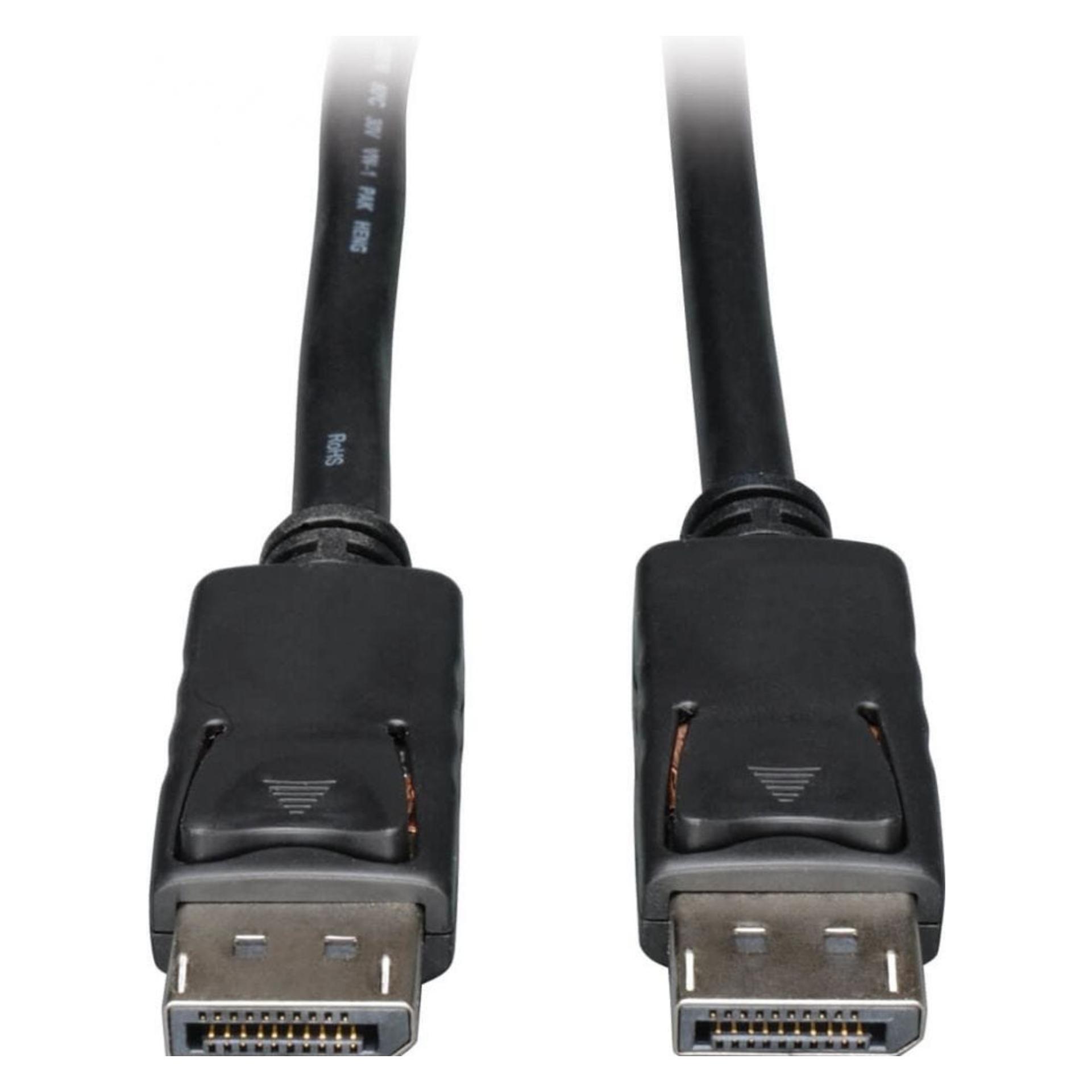Eaton DisplayPort Cable with Latches 4K 60Hz M/M 3ft. 0.91m (0.91 m) (P580-003)